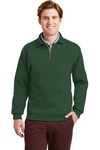 Super Sweats ® NuBlend ® 1/4 Zip Sweatshirt with Cadet Collar