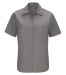 RED KAP® WOMEN’S SHORT SLEEVE WORK SHIRT WITH MIMIX™