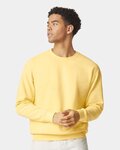Unisex Garment-Dyed Lightweight Fleece Crewneck Sweatshirt