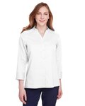 Women's Crown Collection® Stretch Broadcloth Three-Quarter Sleeve Blouse