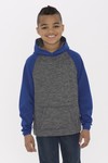 ATC™ DYNAMIC HEATHER FLEECE TWO TONE YOUTH HOODIE