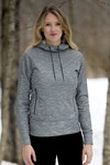DRYFRAME® DRY TECH WATER RESISTANT FLEECE LADIES' PULLOVER HOODIE