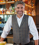 Brook Taverner Memphis Tweed Waistcoat