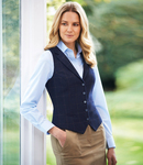 Brook Taverner Ladies Nashville Tweed Waistcoat