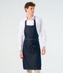 SOL'S Grant Denim Bib Apron with Pocket