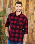 Men's Yarn-Dyed Flannel Shirt