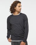 Unisex Icon Lightweight Loopback Terry Crewneck Sweatshirt