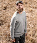 Native Spirit Raw Edge Merino Wool Sweater