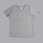 AT220 Women's SS Natural Feel Jersey V-Neck