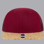 OTTO CAP "OTTO SNAP" 6 Panel Mid Profile Mesh Back Trucker Snapback Hat