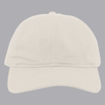 Brushed Cotton Twill Hook-And-Loop Adjustable Cap